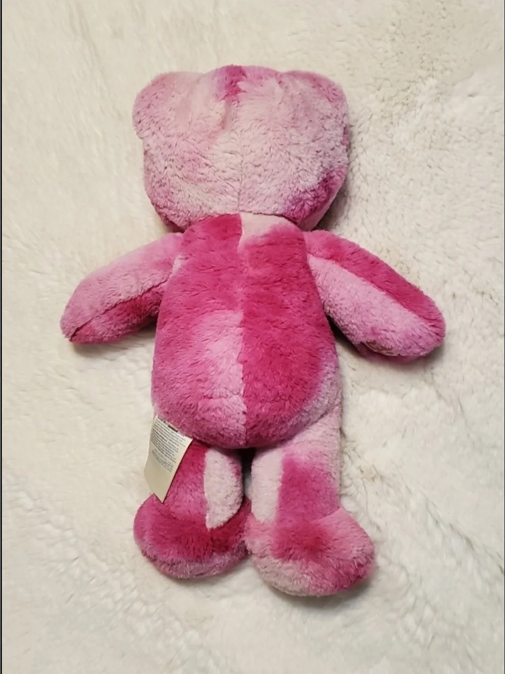 Build-A-Bear Pink Tie Dye Frog Plush